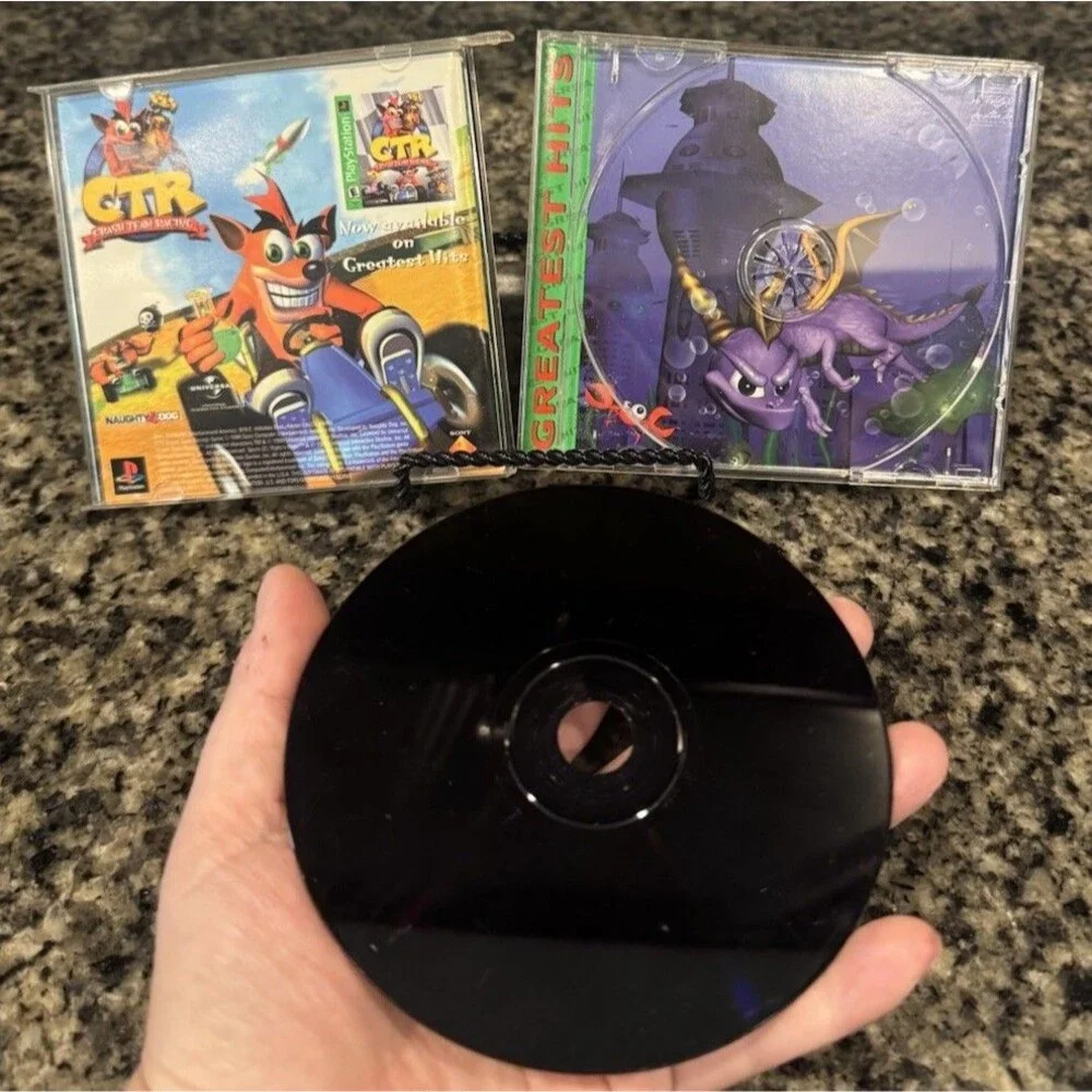 Spyro 2: Ripto's Rage! Greatest Hits PlayStation 1 PS1 Video Game Disc + Manual